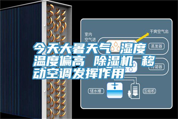 今天大暑天氣 濕度溫度偏高 杏仁视频APP成人官方污 移動空調發揮作用