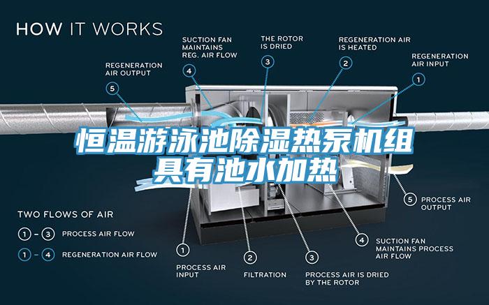 恒溫遊泳池除濕熱泵機組具有池水加熱