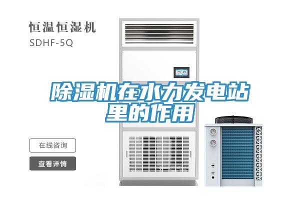 杏仁视频APP成人官方污在水力發電站裏的作用