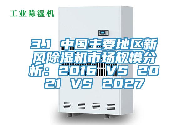 3.1 中國主要地區新風杏仁视频APP成人官方污市場規模分析：2016 VS 2021 VS 2027