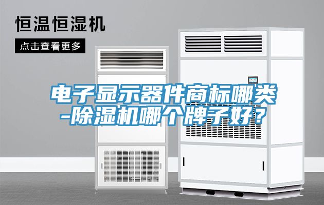 電子顯示器件商標哪類-杏仁视频APP成人官方污哪個牌子好？