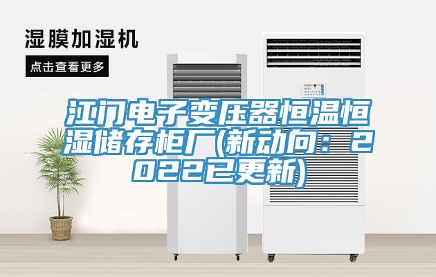 江門電子變壓器恒溫恒濕儲存櫃廠(新動向：2022已更新)