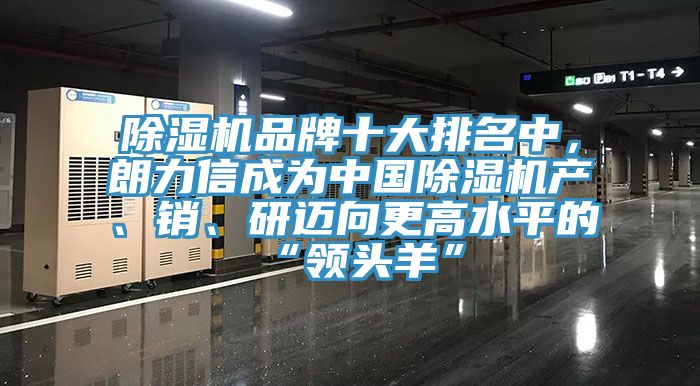 杏仁视频APP成人官方污品牌十大排名中，朗力信成為中國杏仁视频APP成人官方污產、銷、研邁向更高水平的“領頭羊”